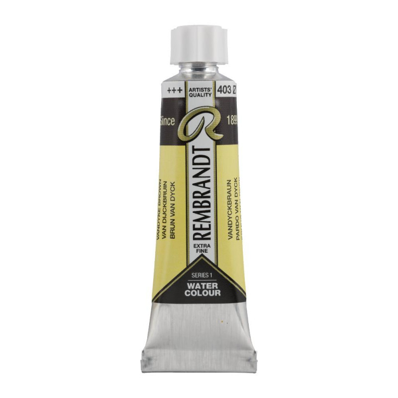 Brun Van Dyck - Aquarelles Tube 10 ml Rembrandt