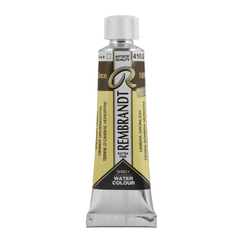 Terre d'Ombre verdâtre - Aquarelles Tube 10 ml Rembrandt