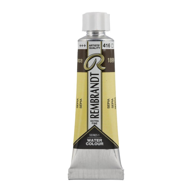 Sépia - Aquarelles Tube 10 ml Rembrandt