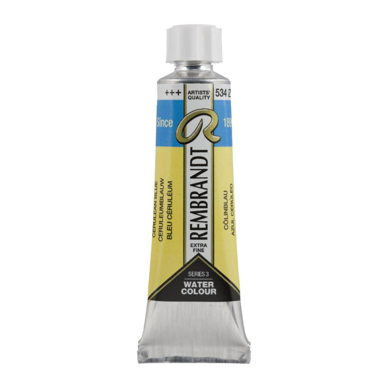 Bleu céruléum - Aquarelles Tube 10 ml Rembrandt