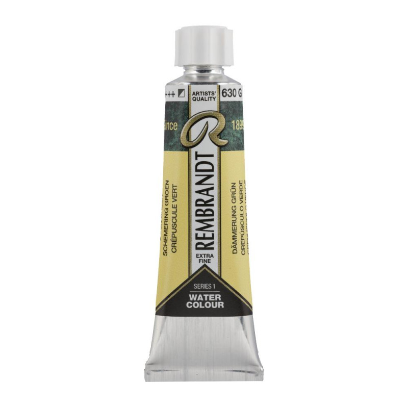 Crépuscule vert - Aquarelles Tube 10 ml Rembrandt