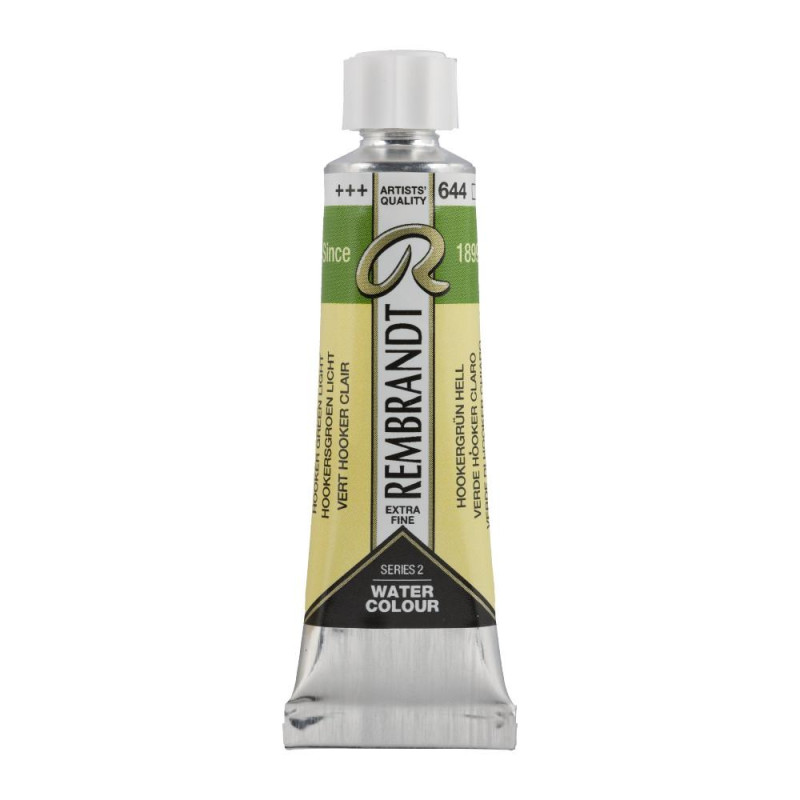 Vert de Hooker clair - Aquarelles Tube 10 ml Rembrandt