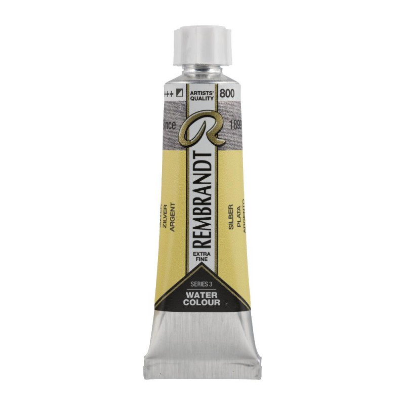 Argent  - Aquarelles Tube 10 ml Rembrandt
