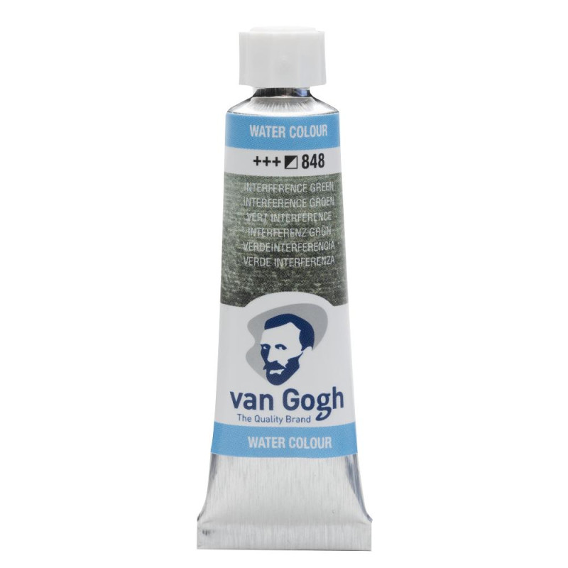 Vert interférence - Aquarelles Tube 10 ml Van Gogh