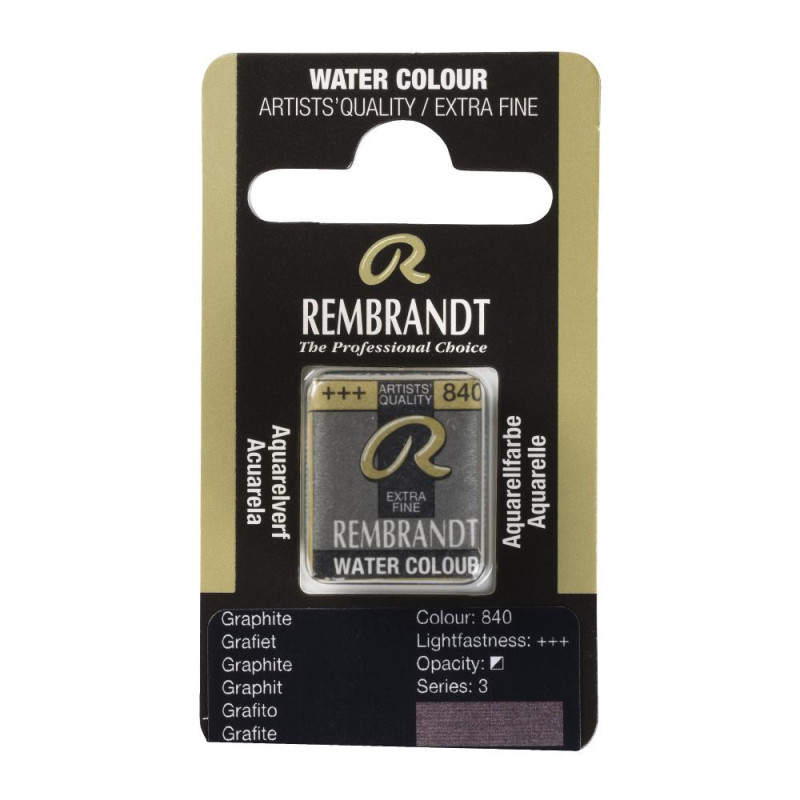 Graphite - Aquarelles 1/2 Godet Rembrandt