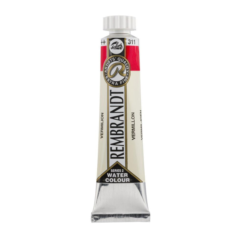 Vermillon - Aquarelles Tube 20 ml Rembrandt
