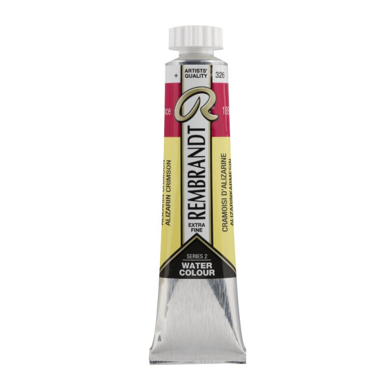 Alizarine cramoisie - Aquarelles Tube 20 ml Rembrandt