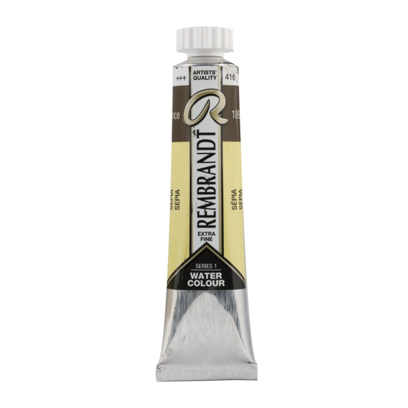 Sépia - Aquarelles Tube 20 ml Rembrandt