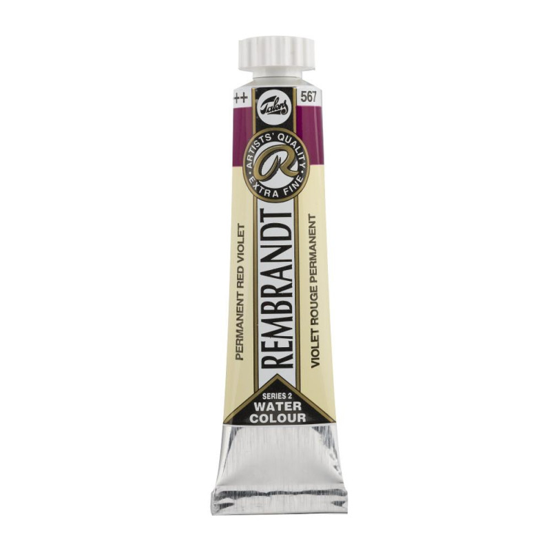 Violet rouge permanent - Aquarelles Tube 20 ml Rembrandt