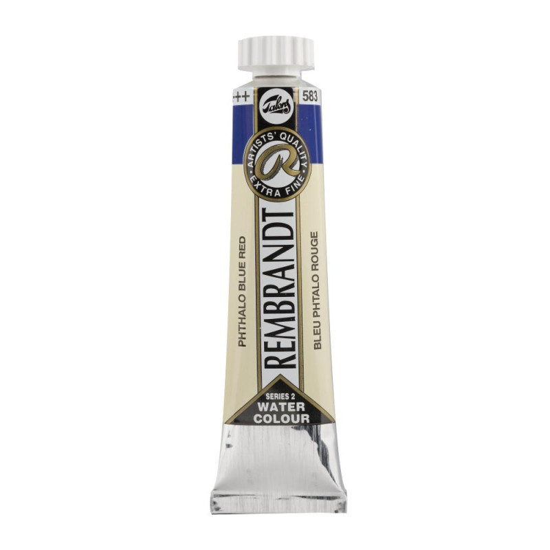 Bleu phtalo rouge - Aquarelles Tube 20 ml Rembrandt