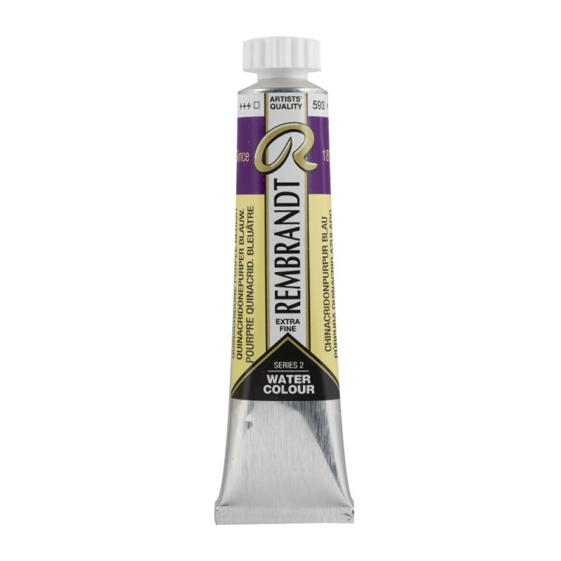 Pourpre bleu quinacridone - Aquarelles Tube 20 ml Rembrandt