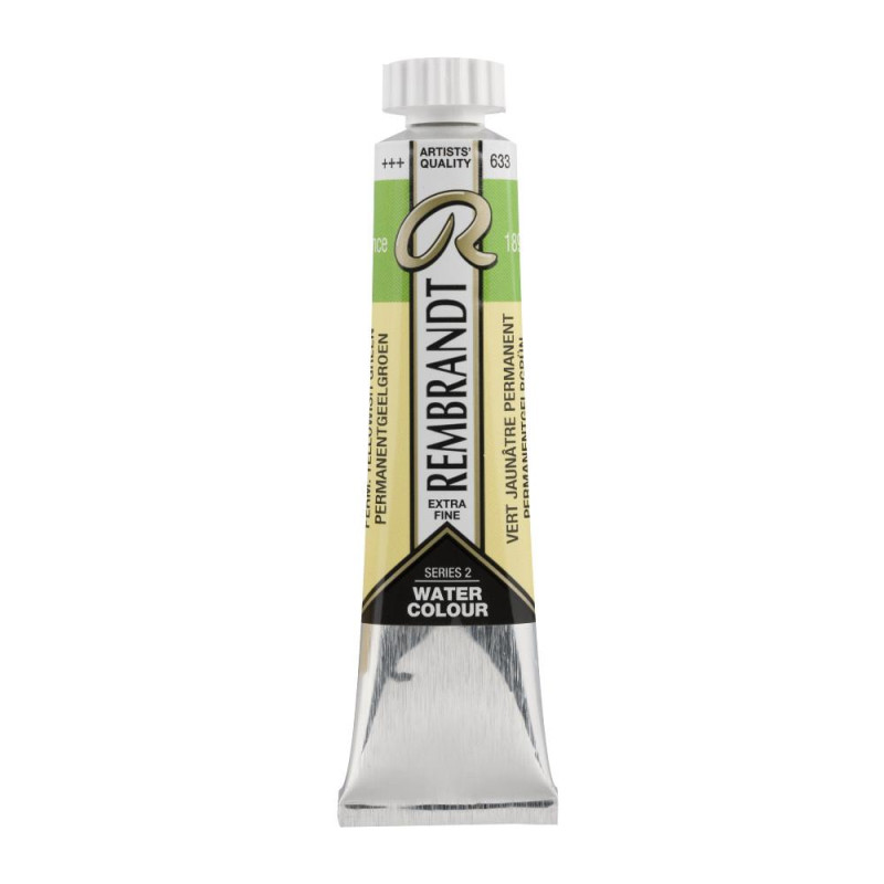 Vert jaune permanent - Aquarelles Tube 20 ml Rembrandt