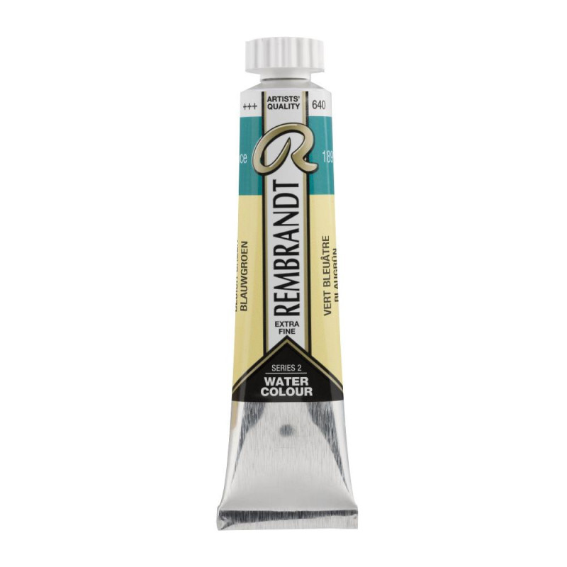 Vert bleu - Aquarelles Tube 20 ml Rembrandt