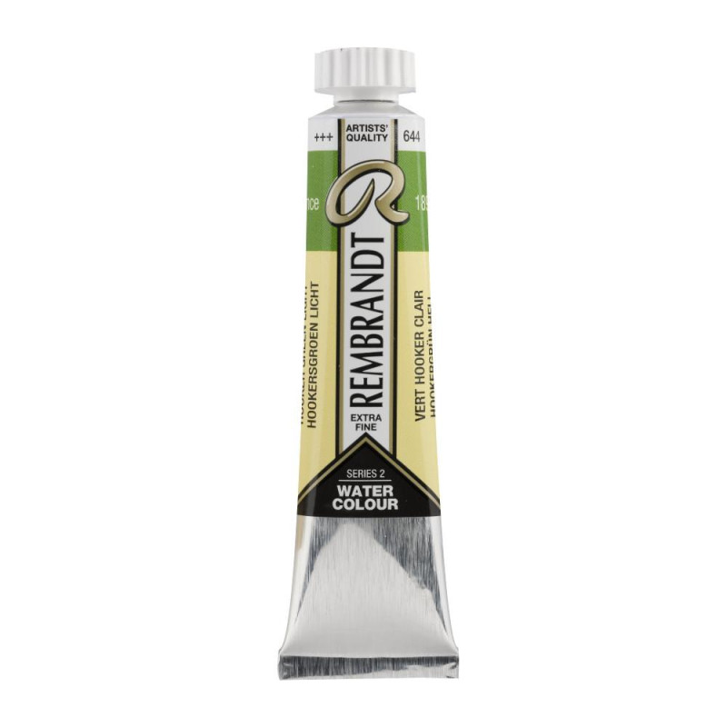 Vert de Hooker clair - Aquarelles Tube 20 ml Rembrandt