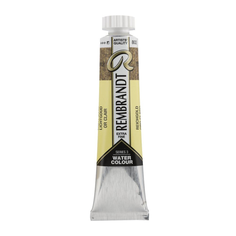 Or clair - Aquarelles Tube 20 ml Rembrandt
