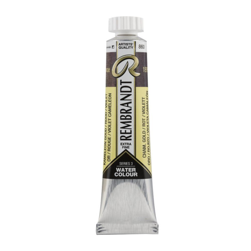 Caméléon or rouge violet - Aquarelles Tube 20 ml Rembrandt