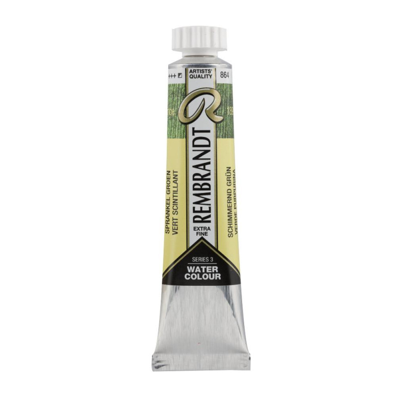 Vert scintillant - Aquarelles Tube 20 ml Rembrandt