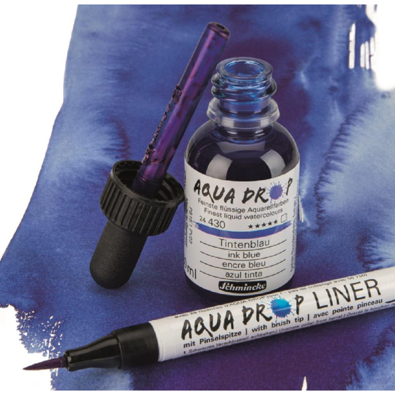 Pinceau Liner Aqua drop rechargeable Schmincke