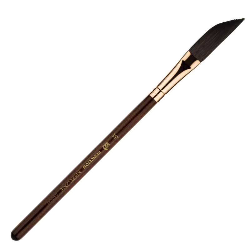 Pinceau sabre petit gris synthétique Princeton Neptune 3/8''