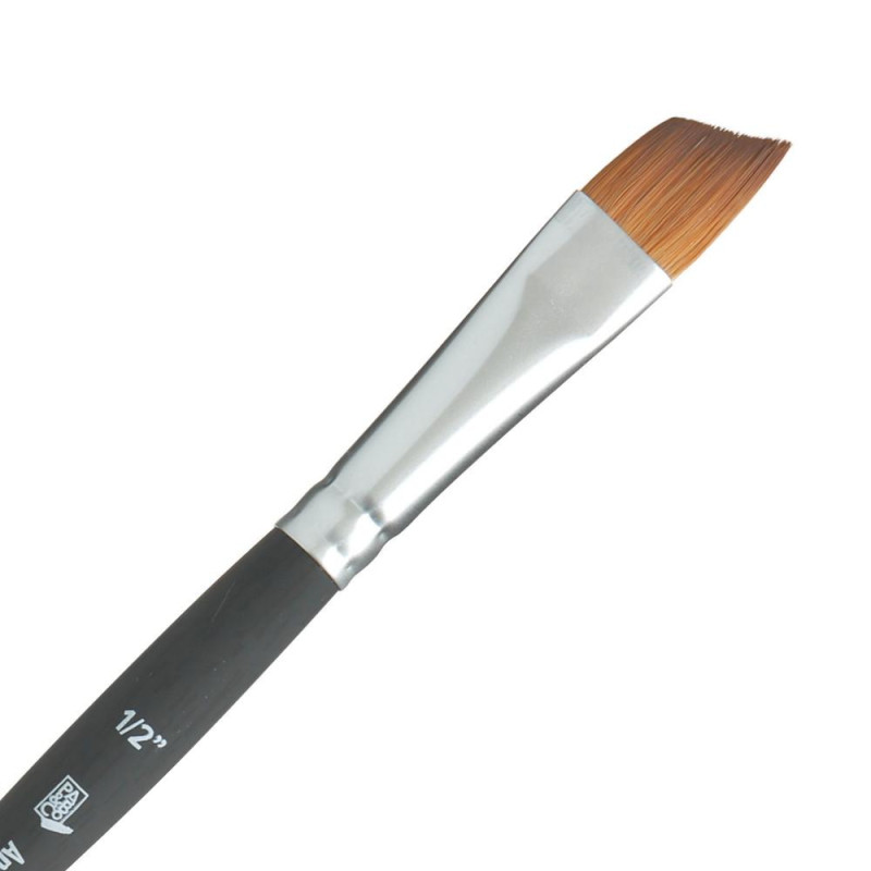 Pinceau biseauté Kolinsky synthétique Aqua Elite ½'' Princeton