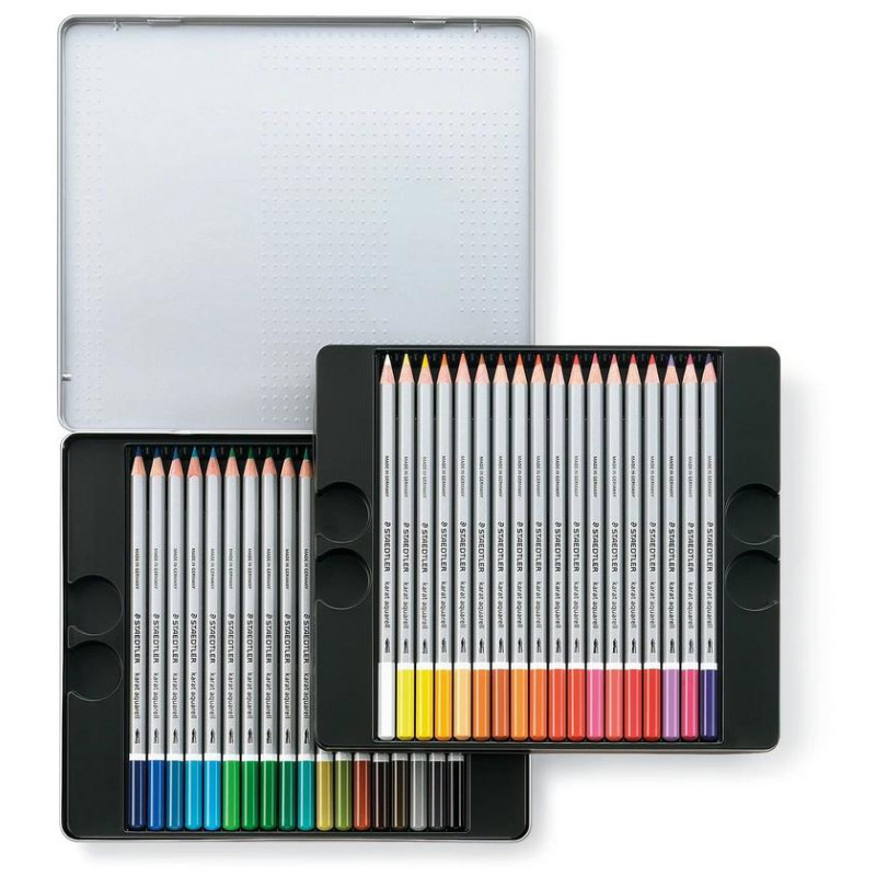 Boîte métal 36 crayons Karat Staedtler *