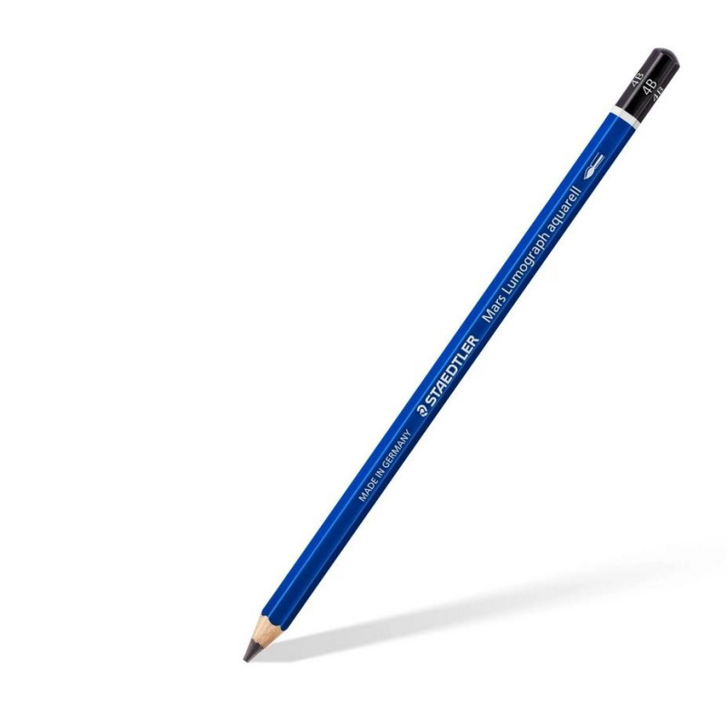 Crayon graphite aquarellable Mars Lumograph 100 Staedtler – 6B