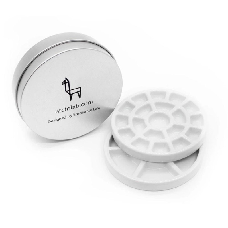 Minis palettes porcelaine 19 creux et mélange 7 creux Etchr