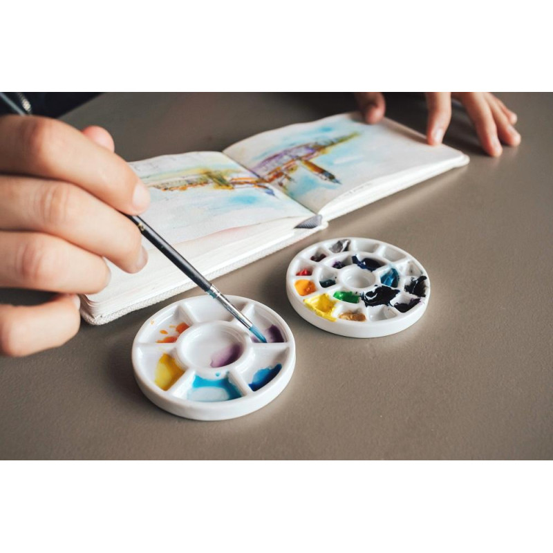 Minis palettes porcelaine 19 creux et mélange 7 creux Etchr