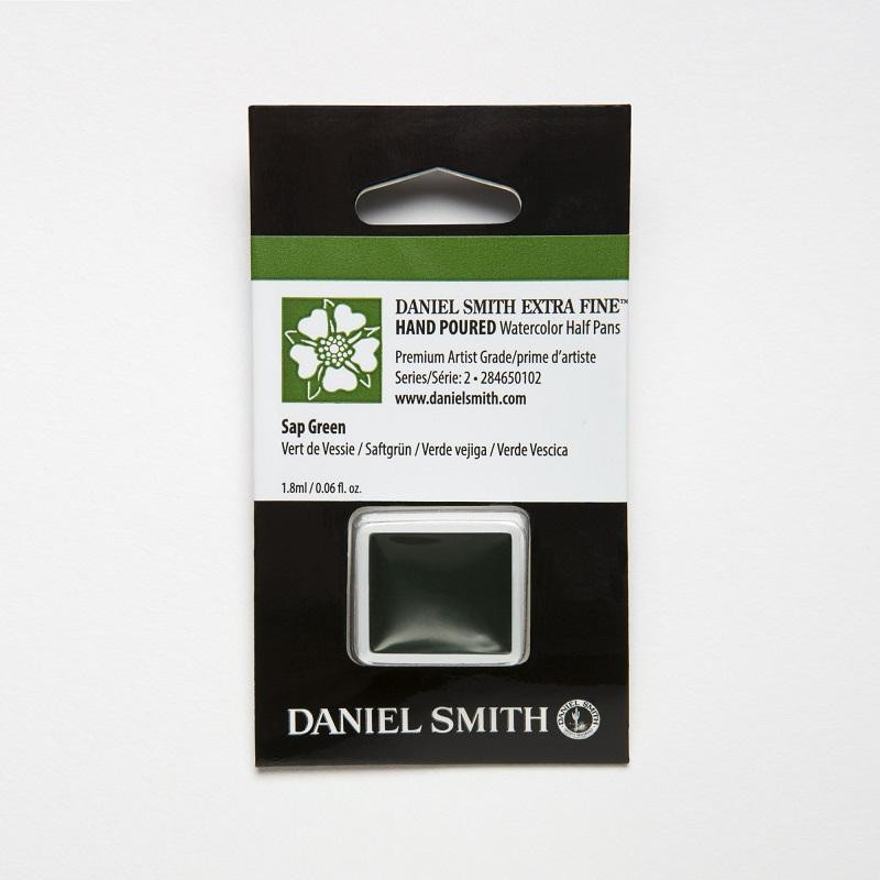 Vert de vessie - aquarelle extra-fine ½ godet Daniel Smith