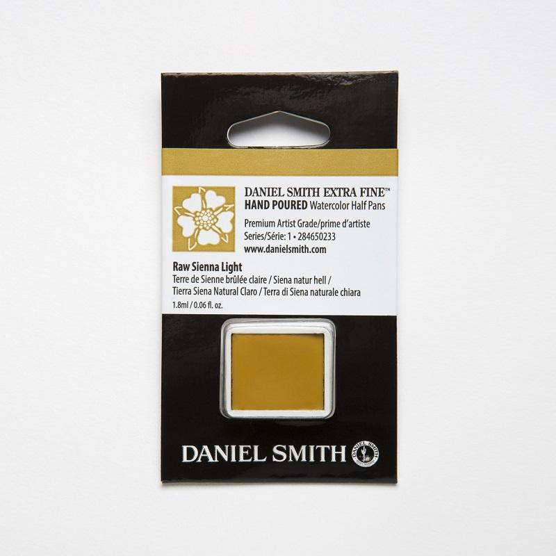 Terre de Sienne claire - aquarelle extra-fine ½ godet Daniel Smith