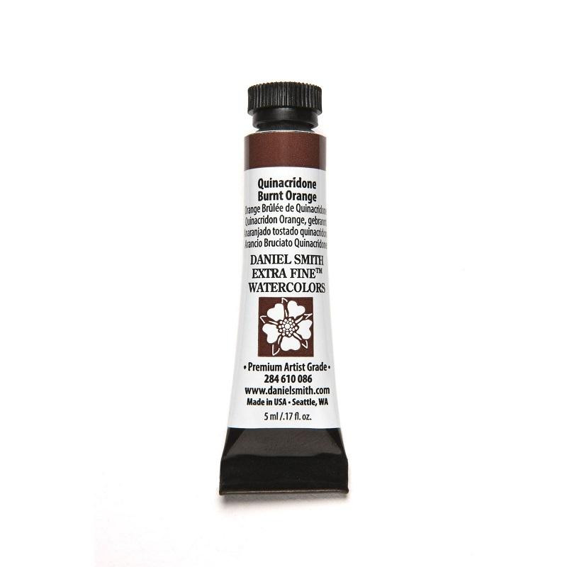 Orange brûlé quinacridone - aquarelle extra-fine Tube 5 ml Daniel Smith