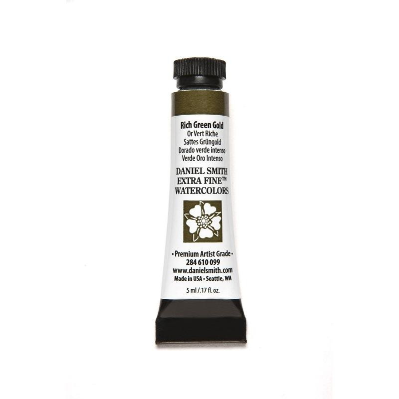 Or vert riche - aquarelle extra-fine Tube 5 ml Daniel Smith