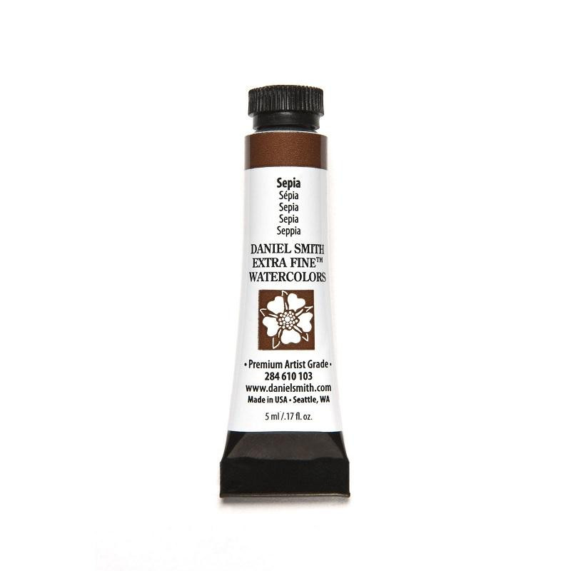 Sépia - aquarelle extra-fine Tube 5 ml Daniel Smith