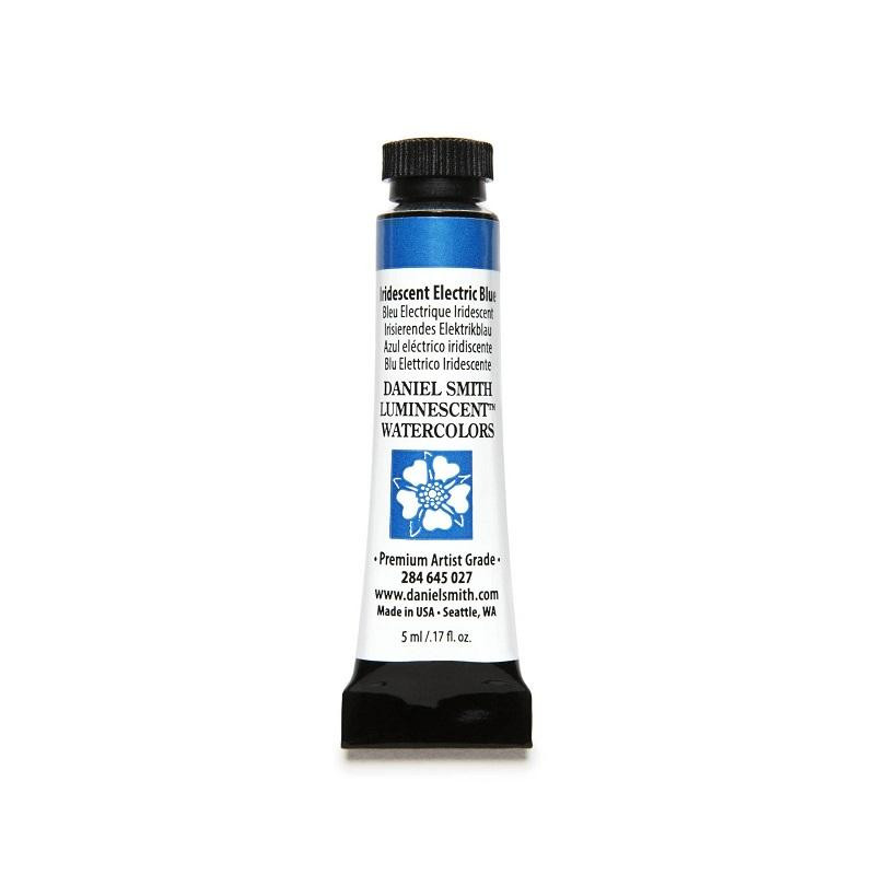 Bleu électrique iridescent - aquarelle extra-fine Tube 5 ml Daniel Smith