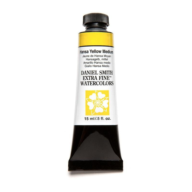 Jaune de hansa moyen - aquarelle extra-fine Tube 15 ml Daniel Smith