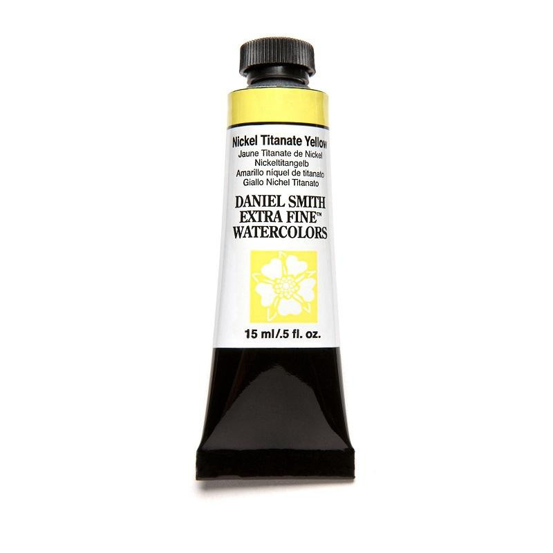 Jaune titanate de nickel - aquarelle extra-fine Tube 15 ml Daniel Smith