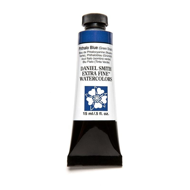 Bleu de phtalo nuance verte - aquarelle extra-fine Tube 15 ml Daniel Smith