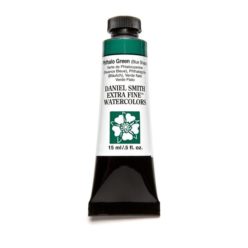 Vert de phtalo nuance bleue - aquarelle extra-fine Tube 15 ml Daniel Smith