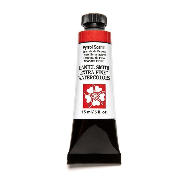 Écarlate de pyrrole - aquarelle extra-fine Tube 15 ml Daniel Smith