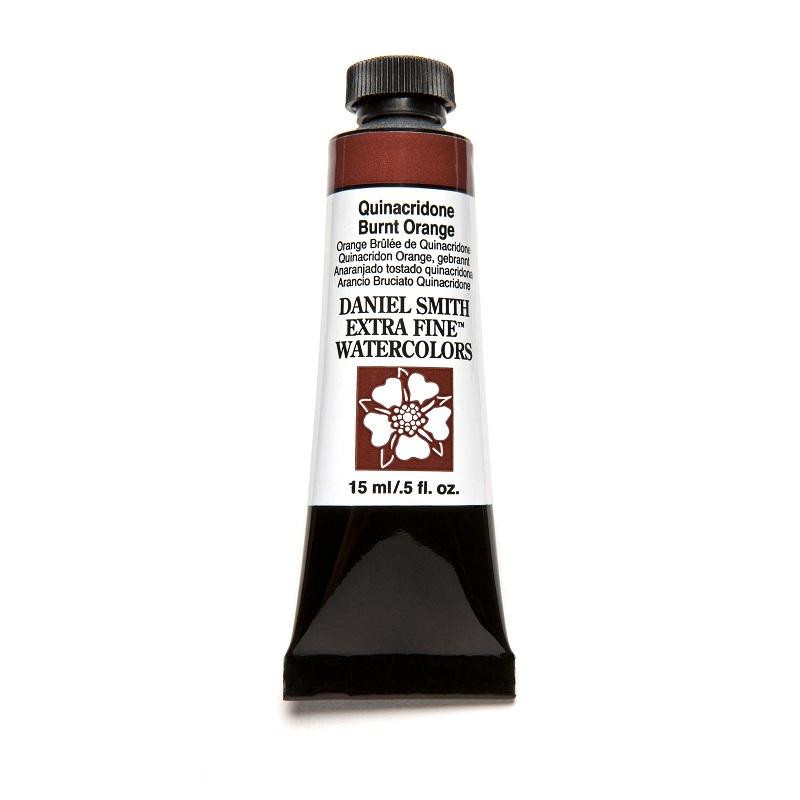 Orange brûlé quinacridone - aquarelle extra-fine Tube 15 ml Daniel Smith