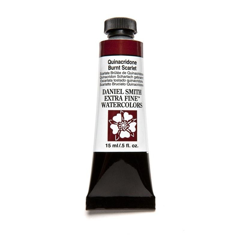 Écarlate brûlé quinacridone - aquarelle extra-fine Tube 15 ml Daniel Smith