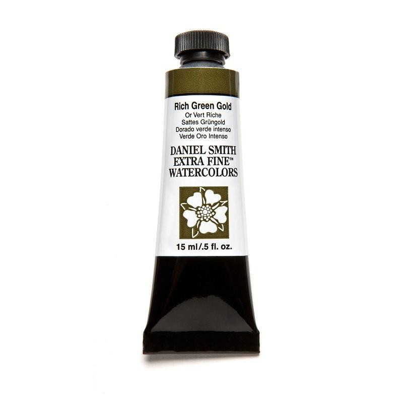 Or vert riche - aquarelle extra-fine Tube 15 ml Daniel Smith