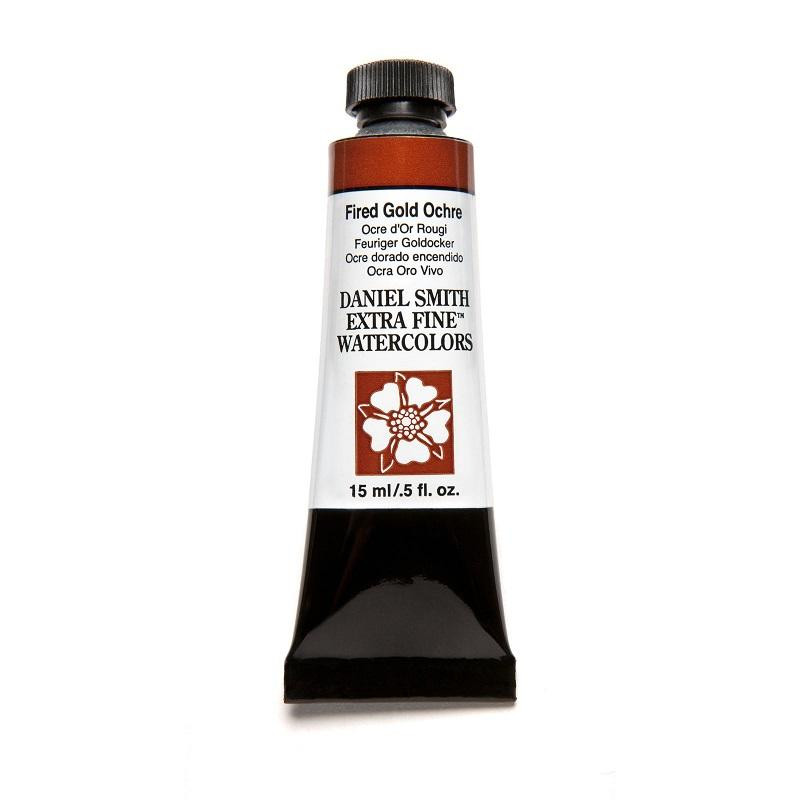 Ocre d'or brûlée - aquarelle extra-fine Tube 15 ml Daniel Smith
