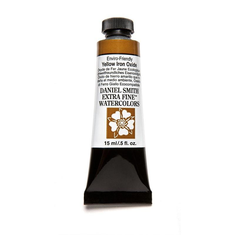 Jaune oxyde de fer écologique - aquarelle extra-fine Tube 15 ml Daniel Smith