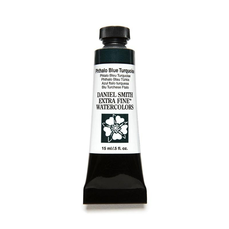 Bleu turquoise de phtalo - aquarelle extra-fine Tube 15ml Daniel Smith