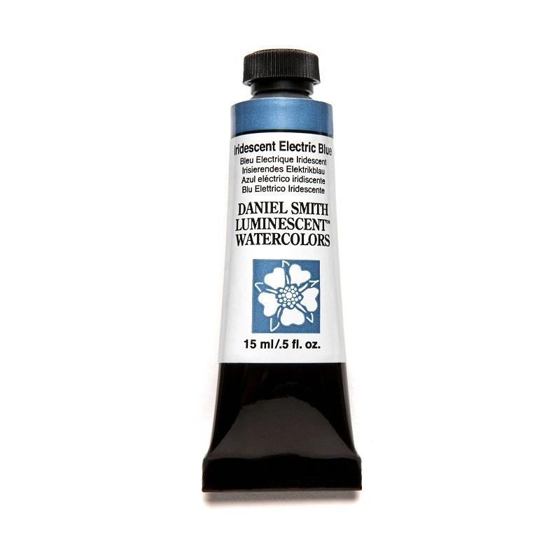 Bleu électrique iridescent - aquarelle extra-fine Tube 15 ml Daniel Smith