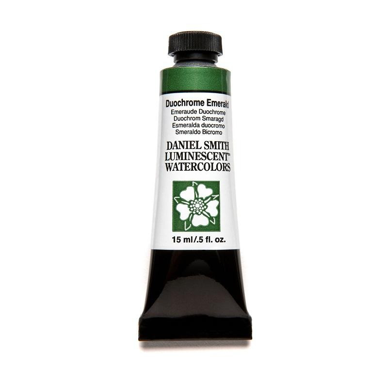 Émeraude duochrome - aquarelle extra-fine Tube 15 ml Daniel Smith