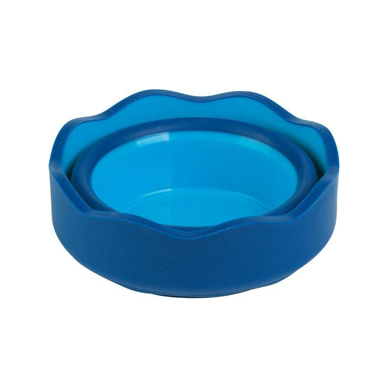 Gobelet à eau pliable bleu Clic and go Faber-Castell Ø 97 mm