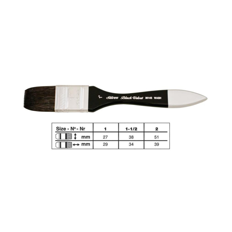 Spalter Black Velvet série 3014S Silver n°1''