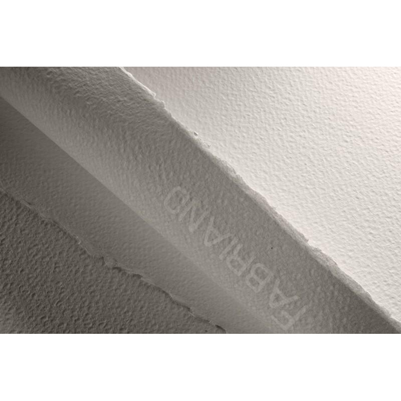 Bloc extra blanc Fabriano Artistico 100% coton 26 x 36 300g 20 f grain torchon
